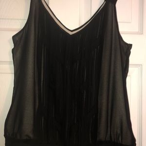 White House Black Market Black blouse - M
